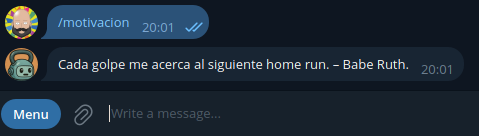 Frase motivacional